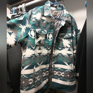 Victory Outfitters Western Aztec Shacket